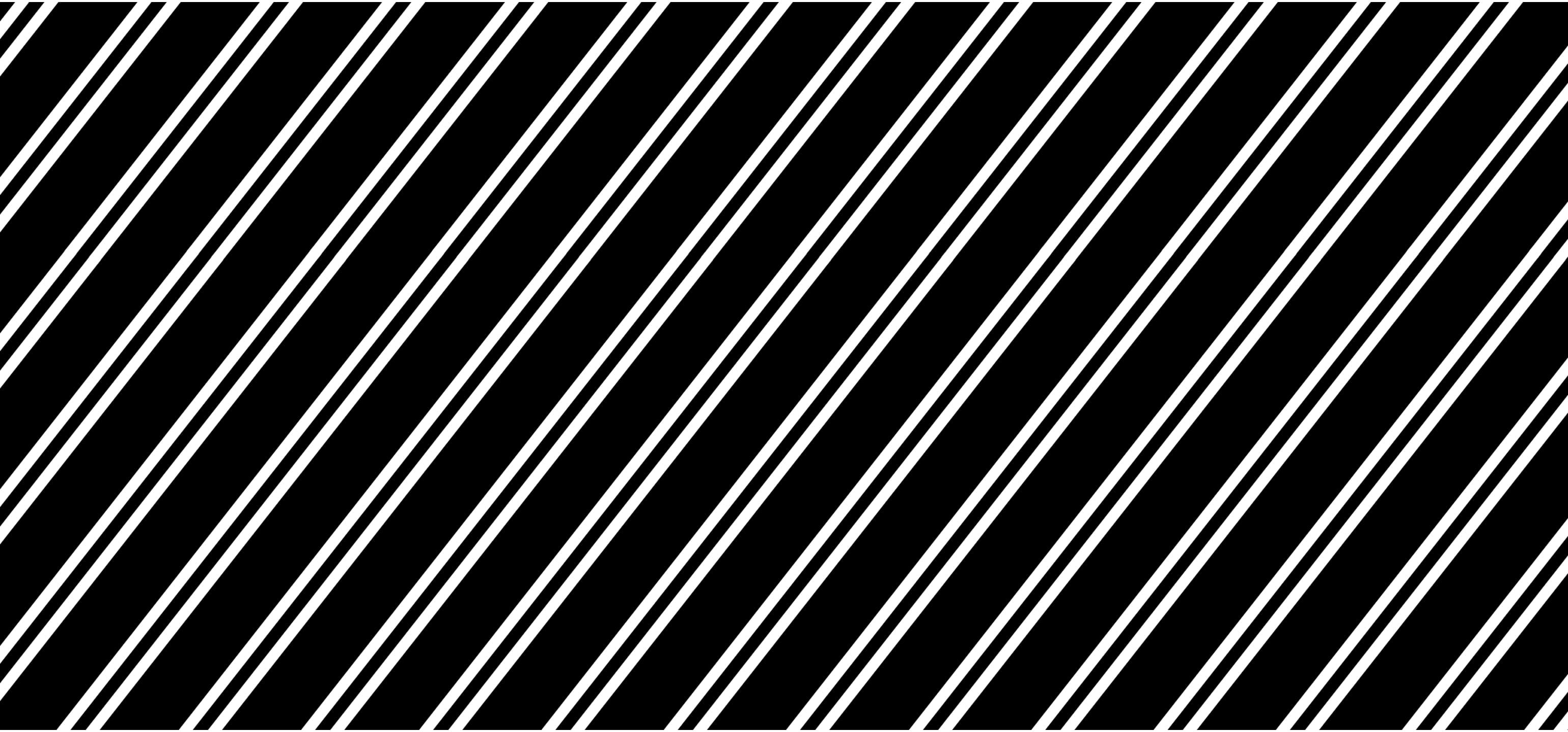 Pattern swatch, diagonal stripes, white on black