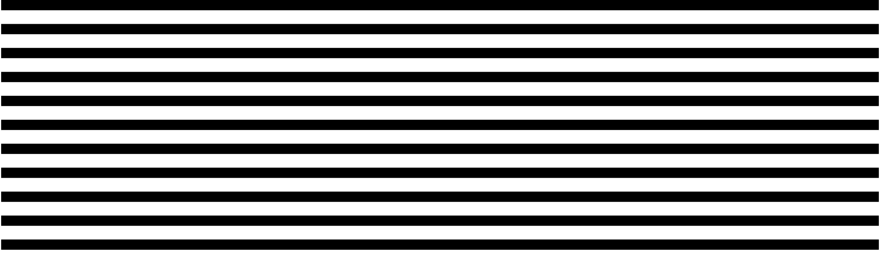Pattern swatch, thick horizontal stripes
