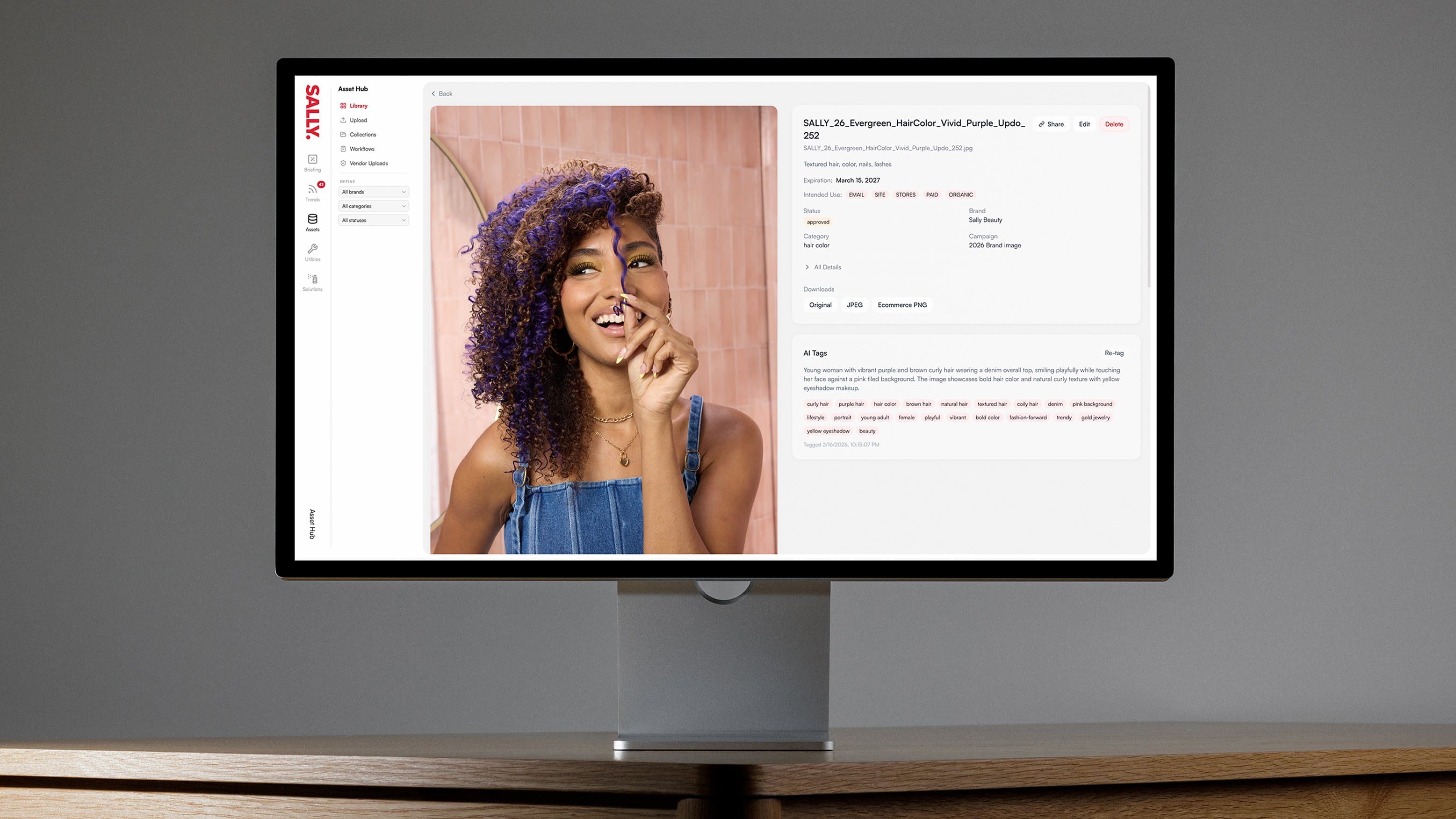 Asset Hub, AI-powered digital asset management
