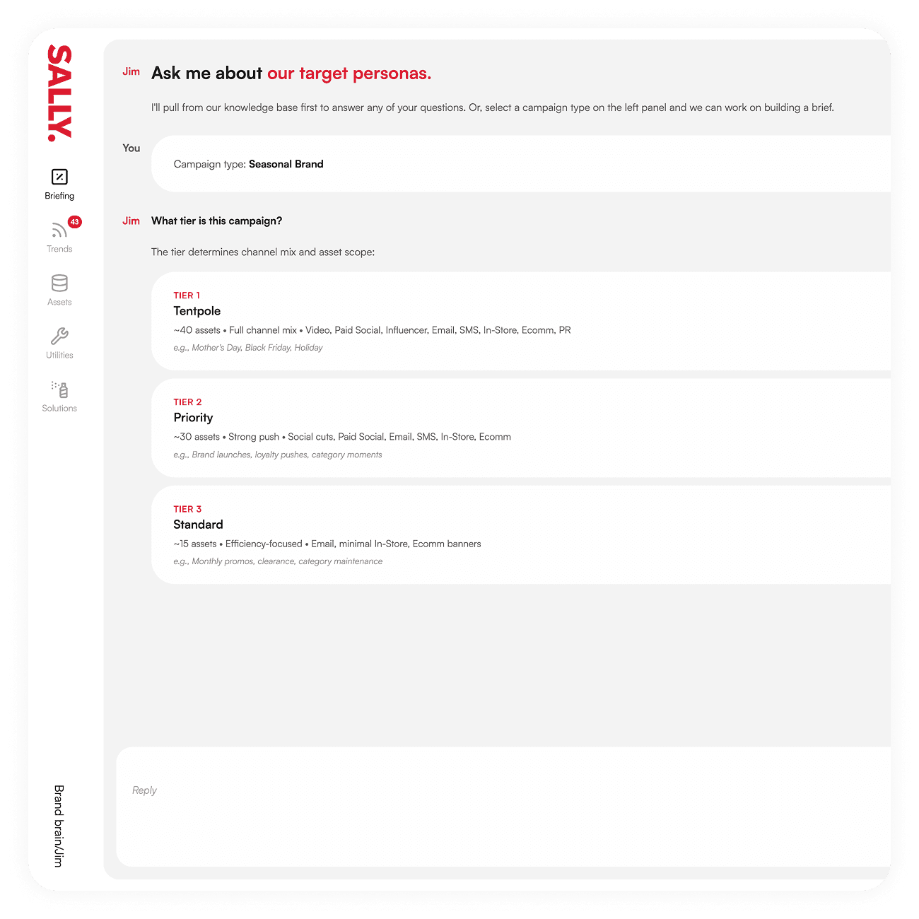 Brand Brain, conversational strategy with Jim