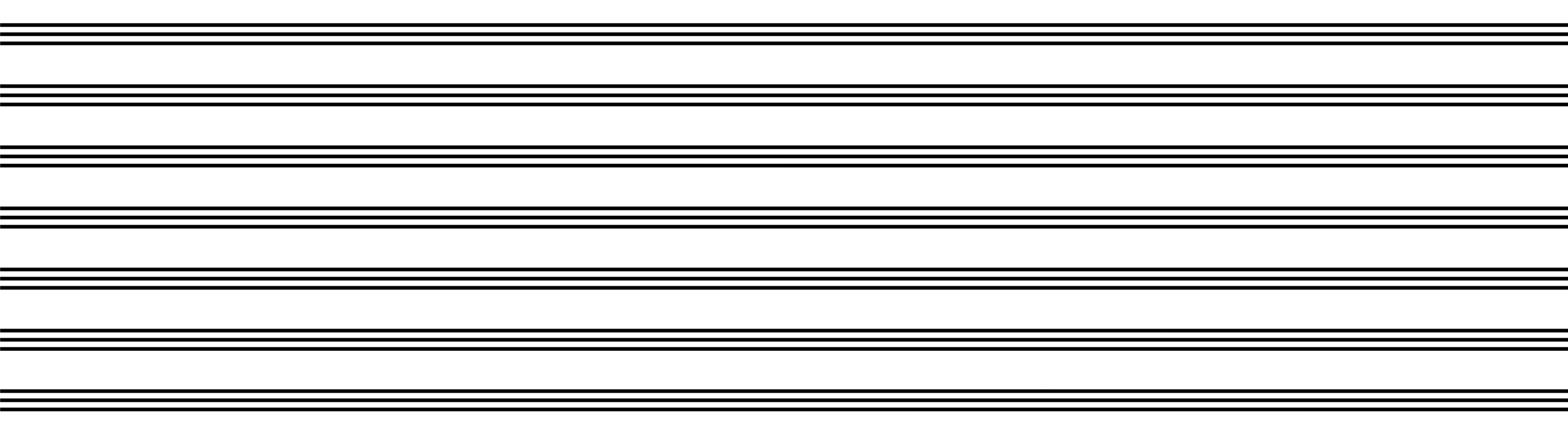 Pattern swatch, horizontal grouped lines