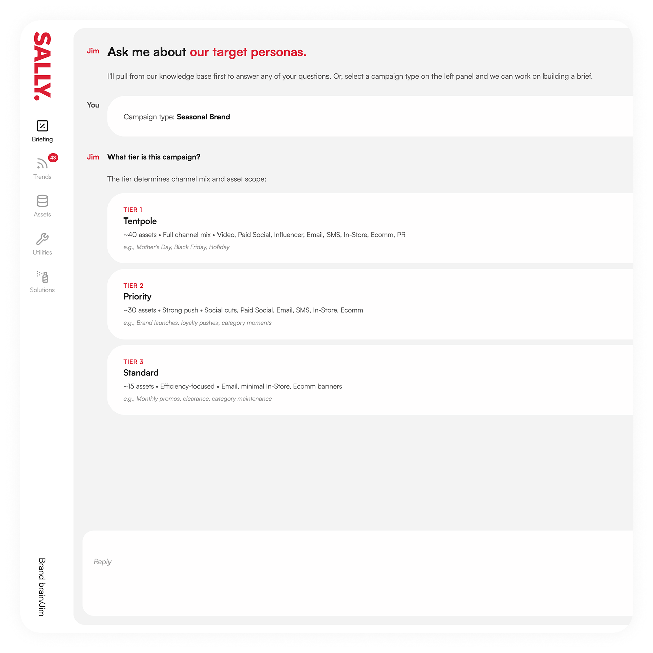 Brand Brain, conversational strategy with Jim